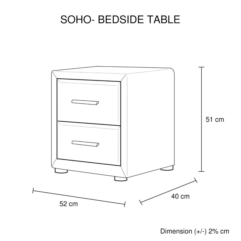 Soho Bedside Table - Sale Now