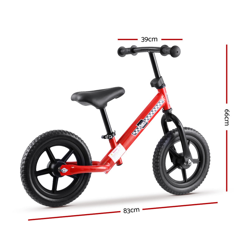 Rigo 12 Inch Kids Balance Bike - Red - Sale Now