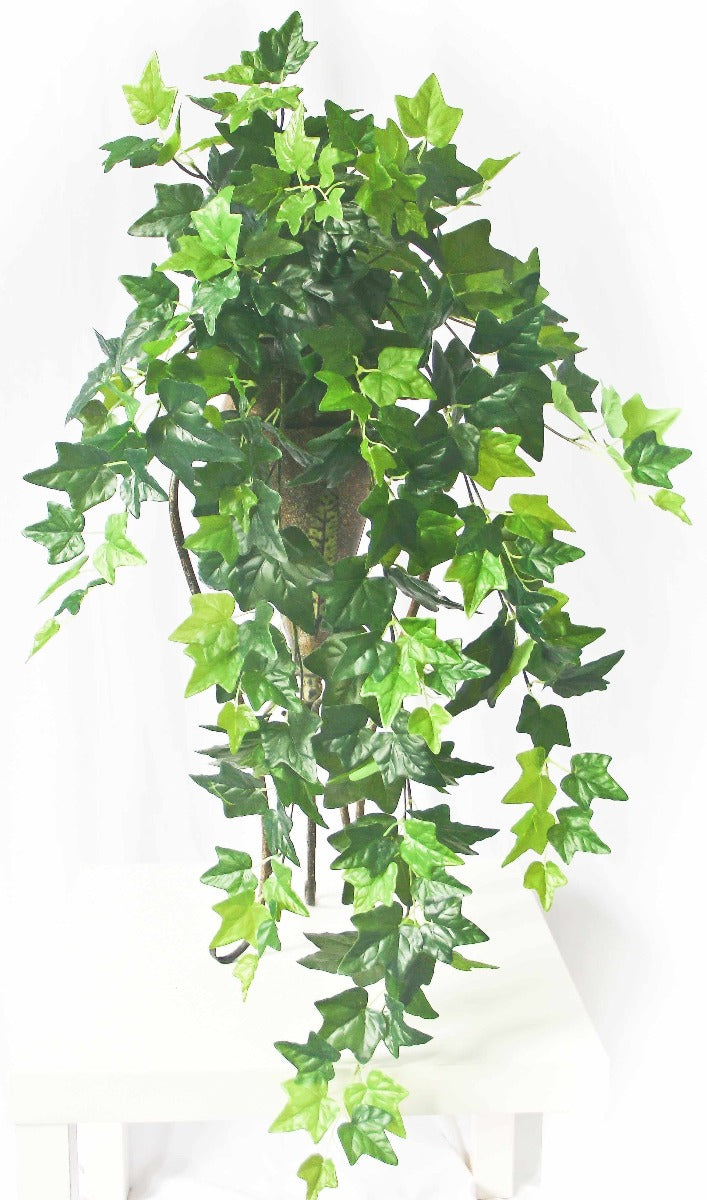Hanging Green Ivy Bush 80cm - Sale Now