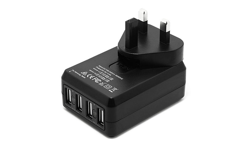 Mozbit 4.5A 4-Port USB Travel Wall Charger - Sale Now