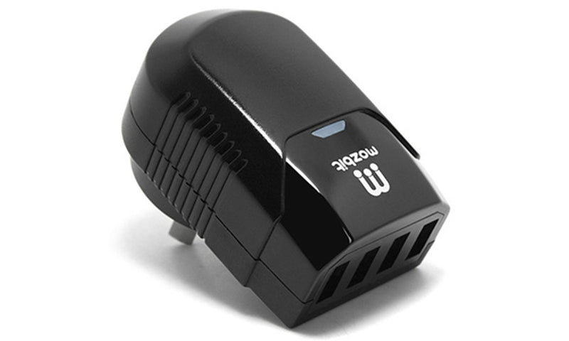 Mozbit 3.4A 4-Port USB Wall Charger - Sale Now