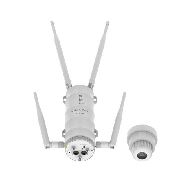WAVLINK AC1200 High Power Outdoor Gigabit Wi-Fi Range Extender (Aerial HD4) - Sale Now