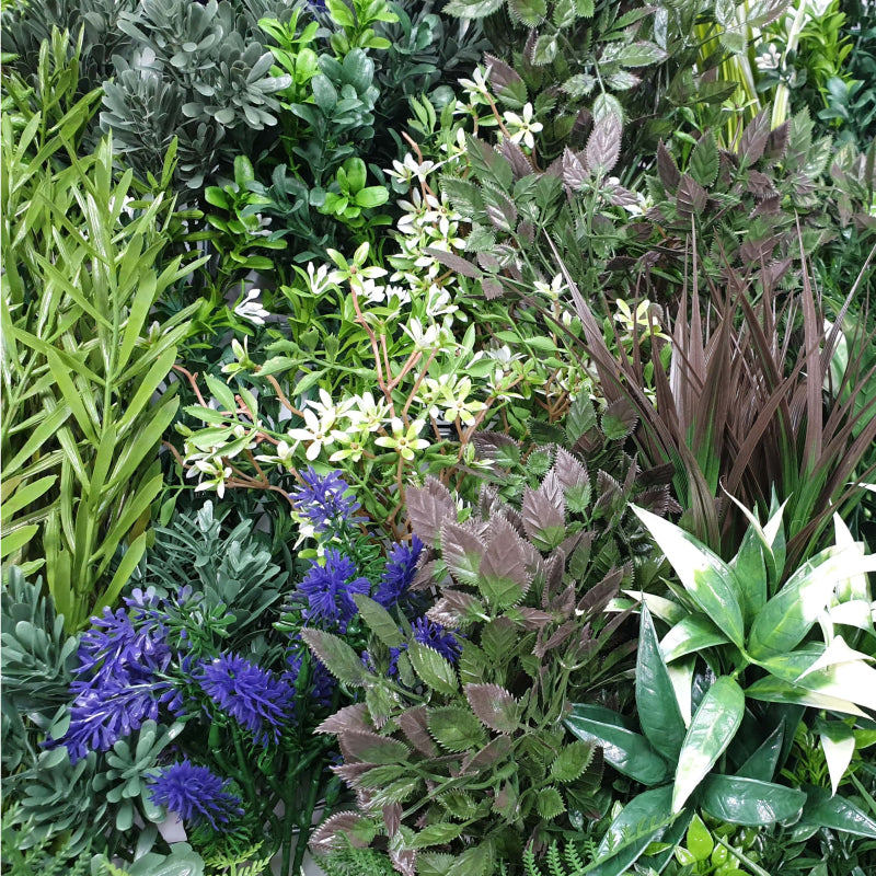 Purple Lavender Field Vertical Garden / Green Wall UV Resistant 90cm x 90cm - Sale Now