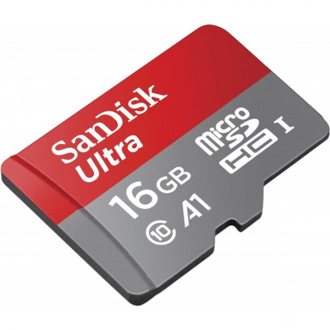 SANDISK SDSQUAR-016G-GN6MN Micro SDHC Ultra A1 Class 10 98mb/s NO adapter - Sale Now