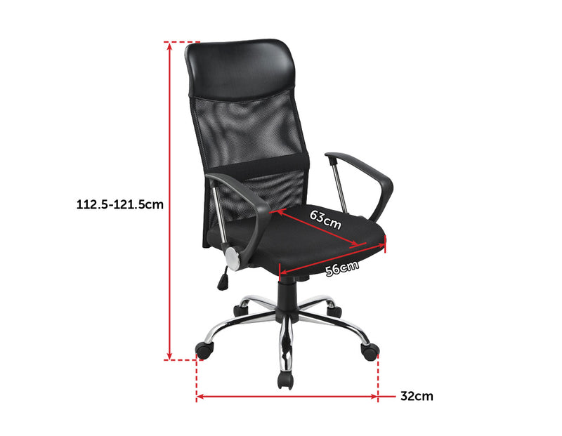 Ergonomic Mesh PU Leather Office Chair - Sale Now