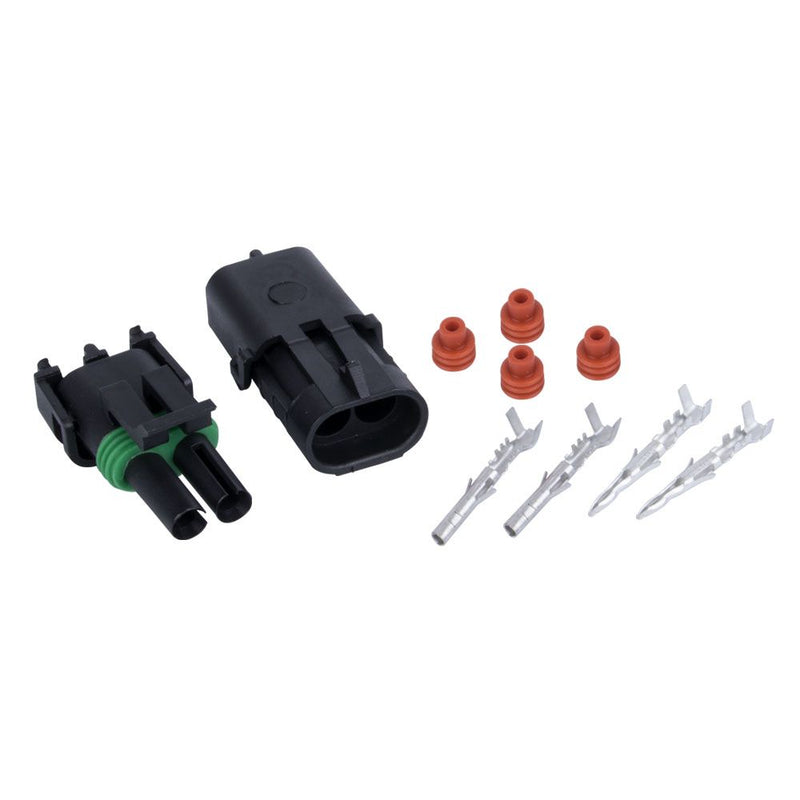 4x Kits 1.5MM 2way Waterproof Auto Electrical Plug Connector Kits Marine Sealed - Sale Now