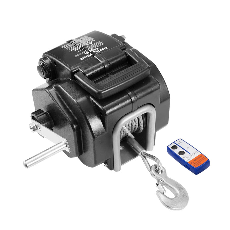 6500lbs 3000kg Electric Boat Winch Portable Detachable 12V ATV 4WD Wirless